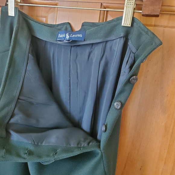 Hunter Green RalphLauren Blue Label long skirt - Picture 7 of 10